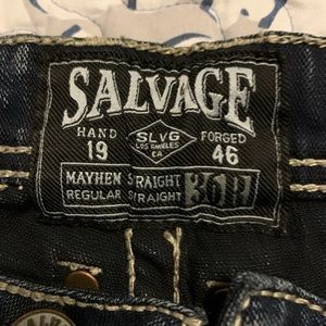 Salvage Mayhem Straight. Regular straight.